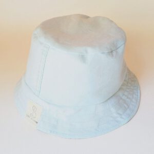 Wendbarer bucket hat hellblau-bunt